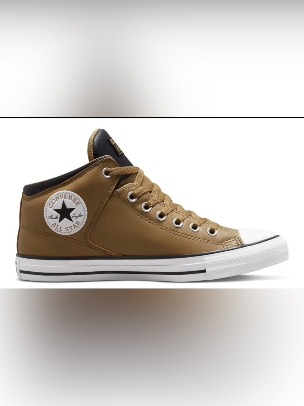 Women Converse (Unisex) Hi STREET MID Sand Dune Casual Sneakers
